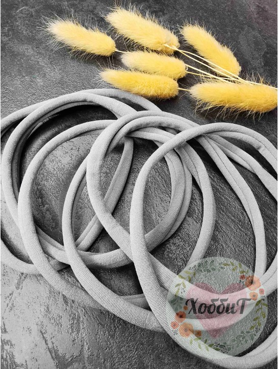 Резинка-повязка ONE SIZE 12см (серый)